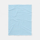 Search for white polka dots blue blankets Pattern