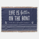 Search for life is better blankets Boat