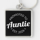 Search for auntie keychains Promoted to auntie