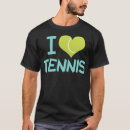 Search for tennis love tshirts Birthday