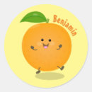 Search for clementine orange stickers Mandarine