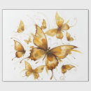 Search for goldener wrapping paper Butterfly