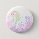 Recherche de licorne colorée badges Arc en ciel