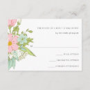 Search for spring garden rsvp cards Pink
