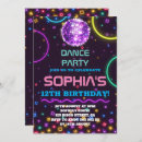 Search for rainbow disco invitations Dance party