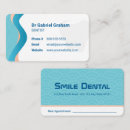 Recherche de patient cartes visite Clinique