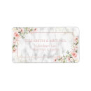 Search for pink and gold return address labels Modern