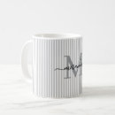Search for gray wedding mugs Monogrammed