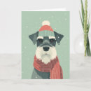 Search for schnauzer christmas cards Pet