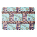 Search for polynesian bath mats Tiki