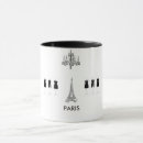 Search for french mugs Black and white