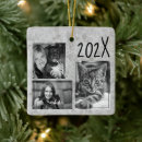 Search for multi photo ornaments Black and white