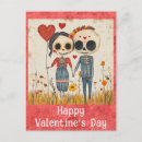 Search for cute sugar skulls postcards Skeleton