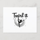 Search for twirling postcards Baton