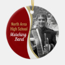 Search for red gold ornaments High school