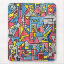 Recherche de paysage urbain tapis souris Moderne