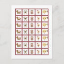 Recherche de bingo cartes postales Rose