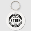 Search for problem round keychains Retirement