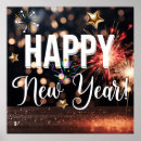 Search for happy new year posters New year's day