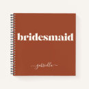 Search for bridesmaid notebooks Modern