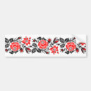 Search for pattern bumper stickers Red