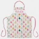 Search for christmas tree aprons Pink