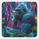 Recherche de gorilla autocollants Jungle