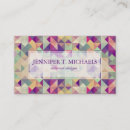 Recherche de arrière plan géométrique cartes visite Décoration