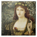 Search for antique portrait tiles Flowers