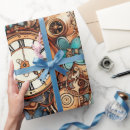 Search for vintage clock wrapping paper Antique