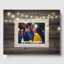 Search for wood wedding guest books Brown