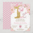 Recherche de pois rose blanc invitations Girl