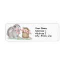 Search for peppermint candy return address labels Candycane