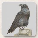 Recherche de corbeau dessous de verres Halloween