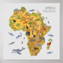 Search for africa map posters African