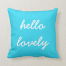 Search for hello lovely pillows Cute