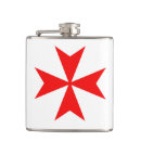 Recherche de croix flasques Rouge