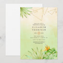Search for exotic bridal shower invitations Tropical