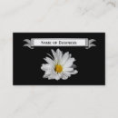 Recherche de marguerite blanche cartes visite Élégant