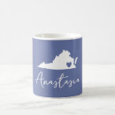 Search for state name mugs Map