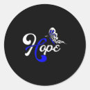 Search for colon cancer ribbon stickers Support