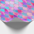 Search for fish scale wrapping paper Aqua