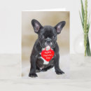 Recherche de bulldog saint valentin cartes Chien