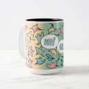 Search for colored leaf mugs Cute