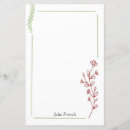Search for lined floral stationery paper Elegant