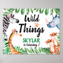 Search for animal kids posters Safari