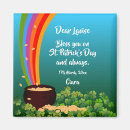 Recherche de symbole irlandais magnets Saint patrick