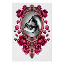 Search for skull roses posters Pink
