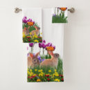 Search for easter rabbit bath towels Bathroom