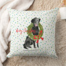 Search for black lab christmas pillows Festive